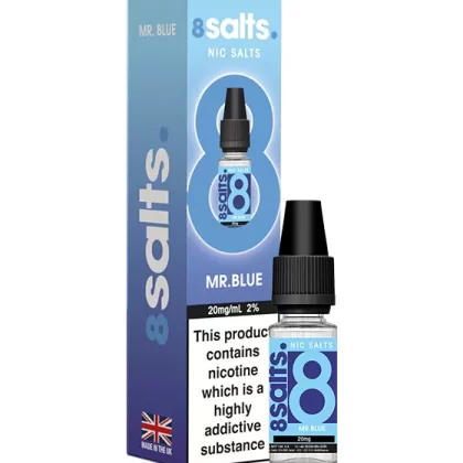 8Salts - Mr Blue (Nic Salt) - 20mg - PG 50%