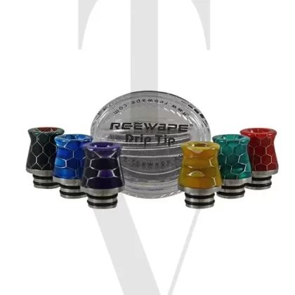 REEWAPE – AS 216S RESIN 510 DRIP TIP - Select Your Colour#YELLOW