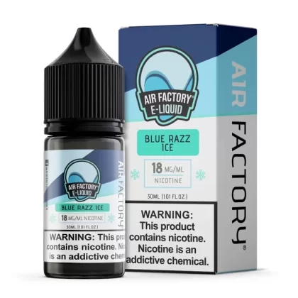 Air Factory Salt Blue Razz Ice eJuice - Vape Product; Vape Product, Vape Product