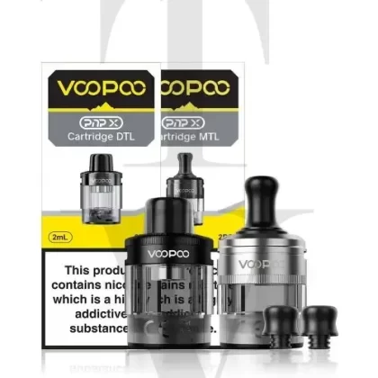 VOOPOO PNP X MTL & DTL REPLACEMENT POD CARTRIDGE 2PK