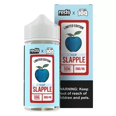 Slapple Iced 7Daze Reds x Keep It 100 100mL
