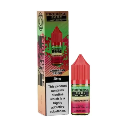 Firerose Nic Salt E-Liquid Caribbean Crush - Nicotine Strength#10mg>20mg