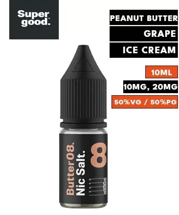 Butter 08 Nic Salt eLiquid by Supergood