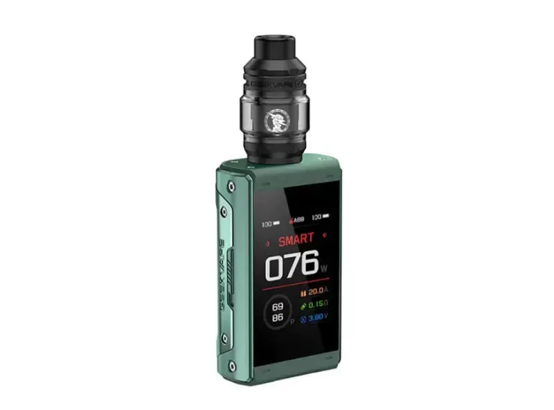 GeekVape T200 Aegis Touch 200w Starter Kit - Azure Blue - Vaporider Deals - Image 2
