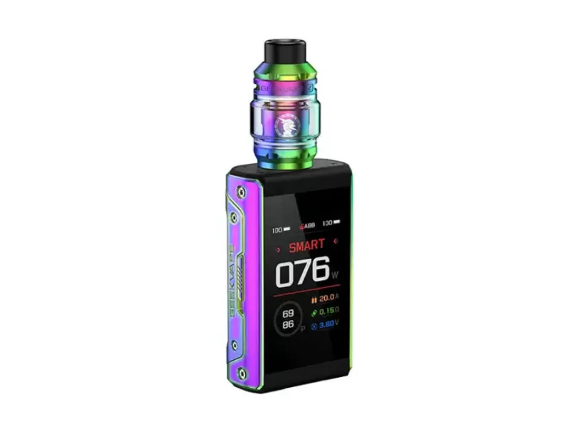 GeekVape T200 Aegis Touch 200w Starter Kit - Azure Blue - Vaporider Deals - Image 3