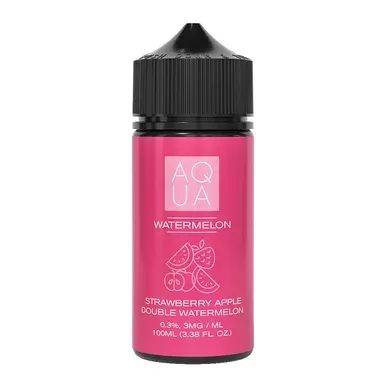 Pure Watermelon Aqua 100mL - Nicotine Level#0mg>3mg>6mg