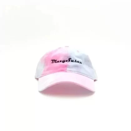 Blazy Susan | Dad Hat | Blue Pink Tie Dye