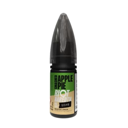 Smashed Apple Pie Nic Salt E-Liquid Bar Edition by Riot Squad (10ml) - 10mg