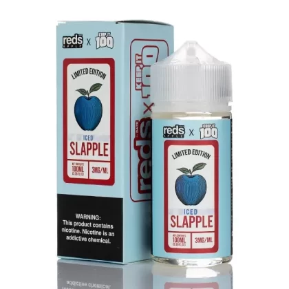 7 Daze Reds Apple x Keep It 100 - Slapple Iced - 100ml - 3mg