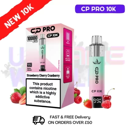 Straw Cran Cherry CP Pro 10K Puff Pod Kit