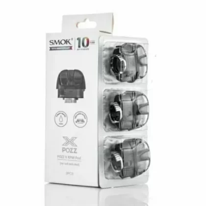 Smok Pozz X RPM Pod (No Coil Included) Pack of 3 Replacement Pods | 2ml