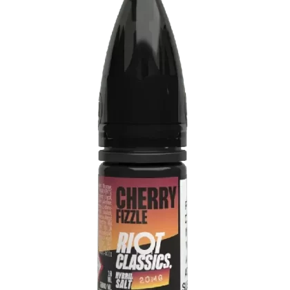 RIOT CLASSICS CHERRY FIZZLE 10ML NIC SALT E-LIQUID