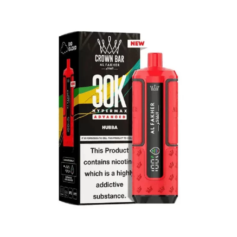 Al Fakher 30K Hypermax Prefilled Pod Kit Hubba - Strength#20mg (6E2243)