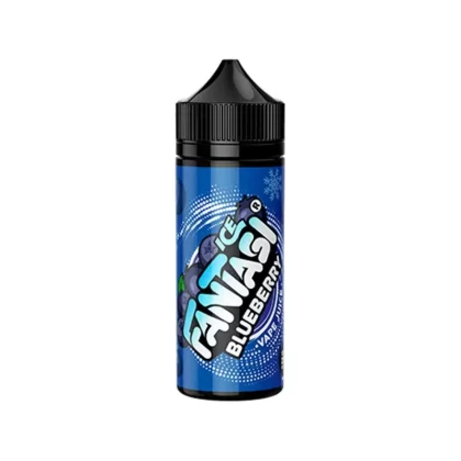 Fantasi Ice Blueberry Ice 100ml Shortfill E-Liquid - Strength#0mg