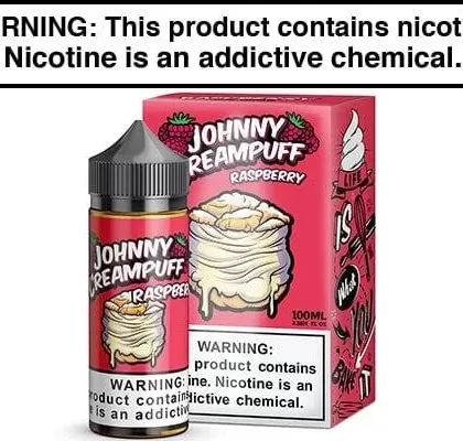 RASPBERRY BY JOHNNY CREAMPUFF 100ML - Vapejuice