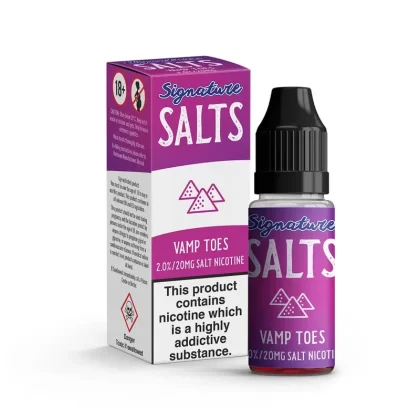 Vamp Toes 10ml Nicsalt Eliquid Signature Salts (3 X 10ml)