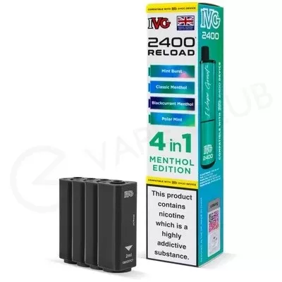 Menthol Edition IVG 2400 Prefilled Pods