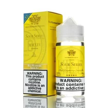 Blue Raspberry Sours – Kilo Sour Series Ice 100ml (3 , 6 mg) - Vape Product, Vape Product