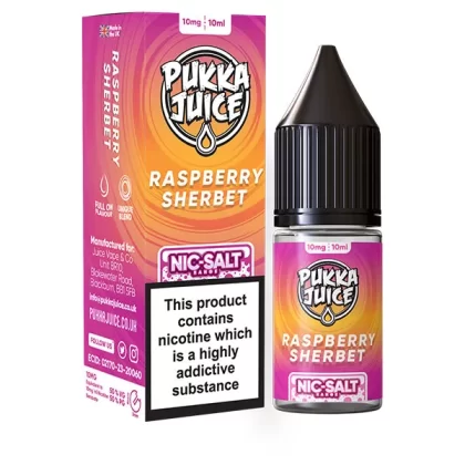 Pukka Juice Raspberry Sherbet Nic Salt E-Liquid - 20mg