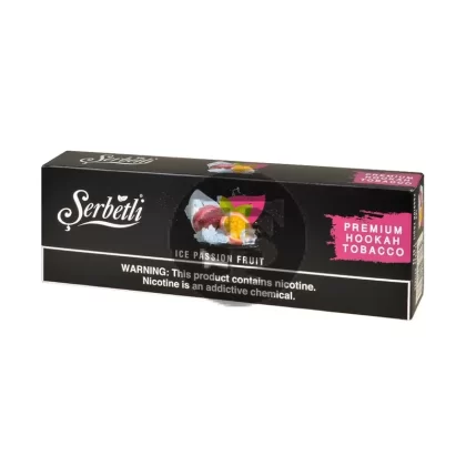 Serbetli Premium Hookah Tobacco 10 packs of 50g Ice Passion Fruit - Ejuicewarehouse