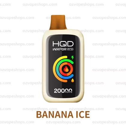 HQD Cuive Slick 20000 – Banana Ice - Ozvapeone (5477E0)