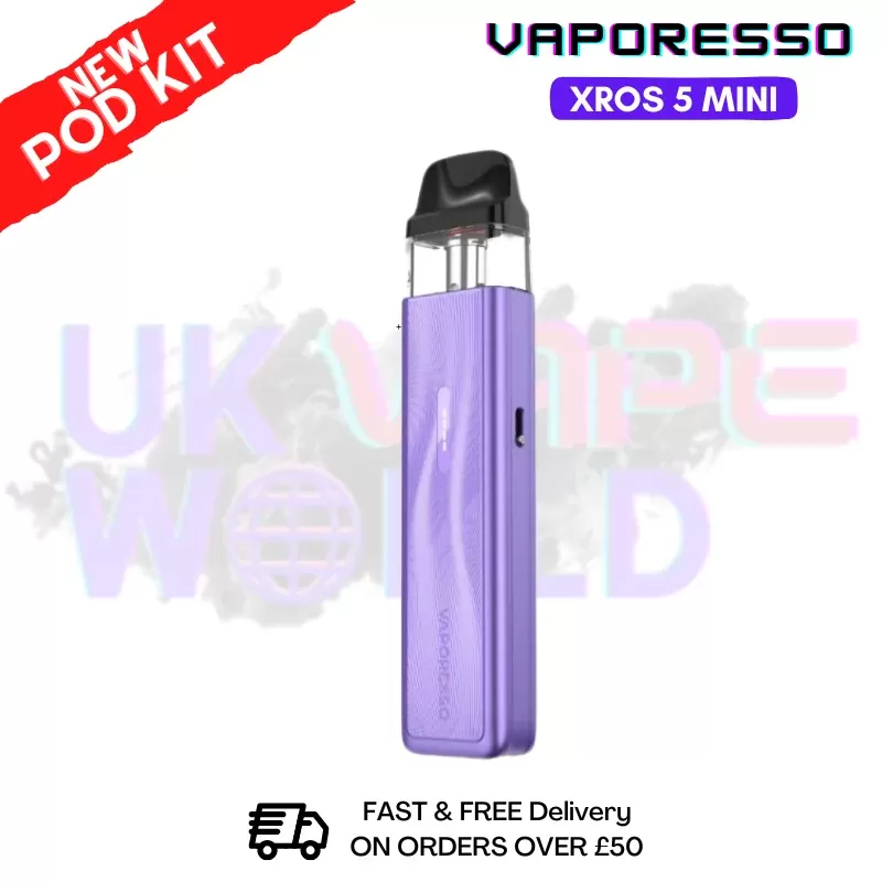 Purple Vaporesso Xros 5 Mini Pod Kit