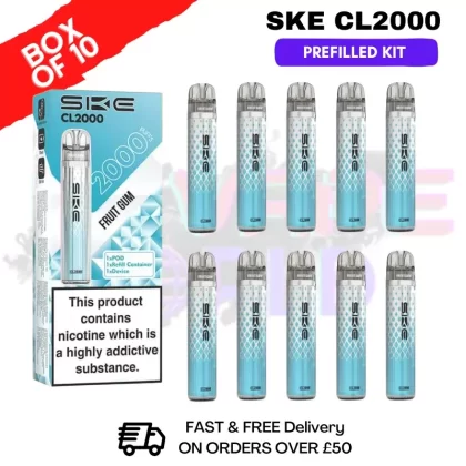 Fruit Gum SKE CL2000 Kits Box Of 10 – £39.99
