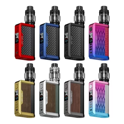 Lost Vape Centaurus Q200 Box Kit with Centaurus Sub Ohm Tank 5ml - Gunmetal Walnut Wood