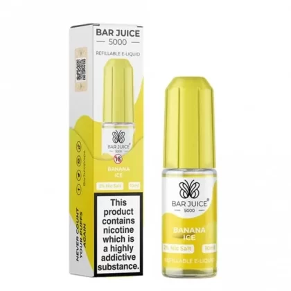 Bar Juice Banana Ice Nic Salt E Liquid (10ml)