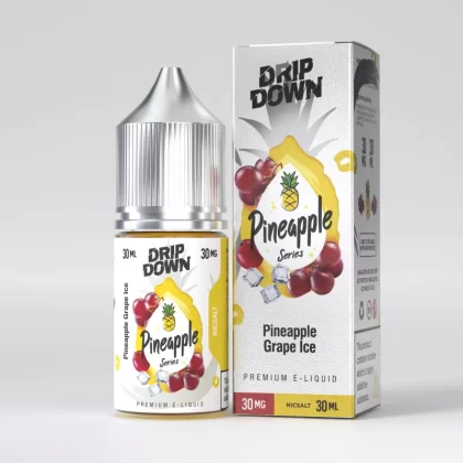 Drip Down Pineapple Series – Pineapple Grape Ice 30ml (30/50 Mg) - Vape Product, Vape Product