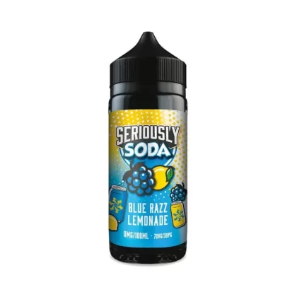 Blue Razz Lemonade 100ml Shortfill e-Liquid by Seriously Soda - Eliquidsupply