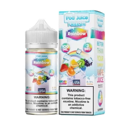 Pod Juice Rainbow Freeze TF 100ml Vape Juice - Vape Product, Vape Product