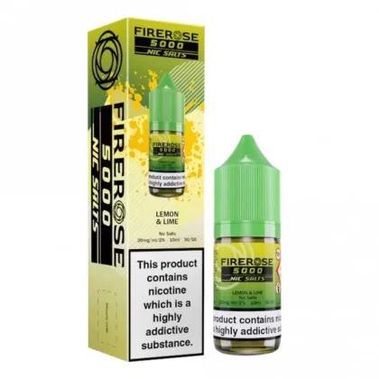 ELUX Firerose 5000 Lemon & Lime Nic Salt E Liquid (10ml)