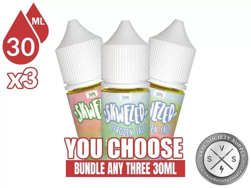 Skwezed Salt Bundle 3x30ml (90ml)