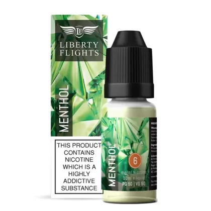 Menthol E-Liquid by Liberty Flights (10ml) - 18mg