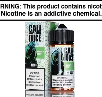 Mighty Mint by Cali Juice 100mL - Vape Product, Vape Product