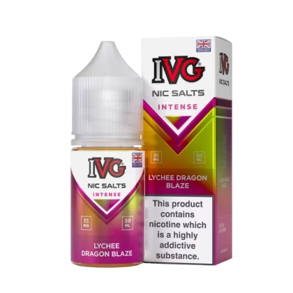 IVG Nic Salt Intense – Lychee Dragon Blaze 30ml (35/55 Mg) - Vape Product, Vape Product