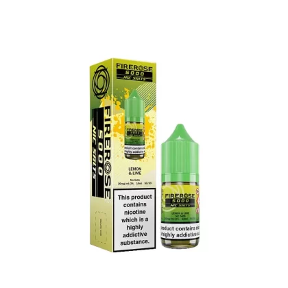 Elux Firerose 5000 Lemon Lime 10ml Nic Salt E-Liquid