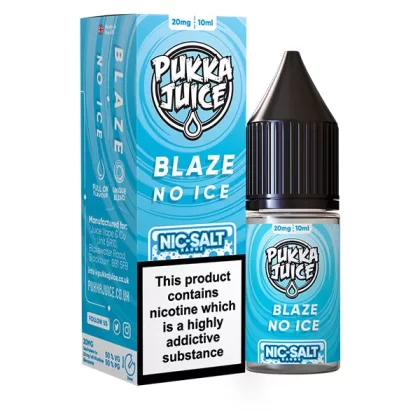 Pukka Juice Blaze No Ice Nic Salt E-Liquid - 10mg