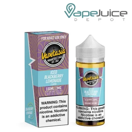 ICED Blackberry Lemonade Vapetasia eLiquid 100ml