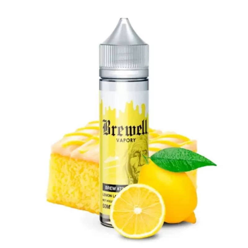 Lemon Layer Cake 60ml E juice by Brewell - 6 mg - 60 ml
