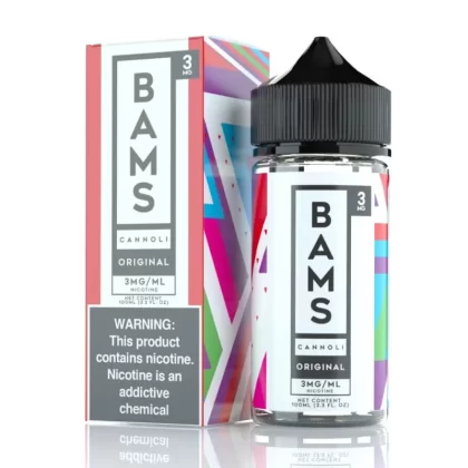 Bam’s Cannoli Original Cannoli eJuice - Vape Product; Vape Product, Vape Product