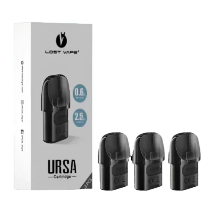 Lost Vape Ursa Replacement Pods - 0.6 ohm, 0.8 Ohm