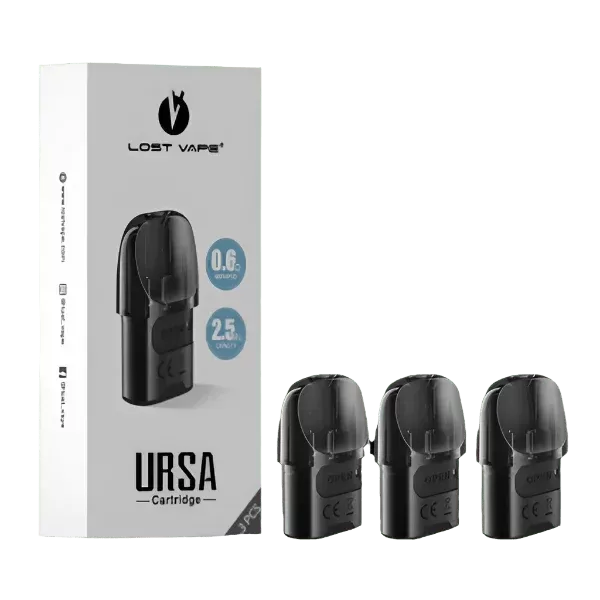 Lost Vape Ursa Replacement Pods - 0.6 ohm, 0.8 Ohm