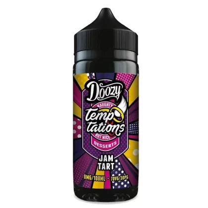 Doozy Temptations Jam Tart E Liquid – Doozy Temptations (100ml Shortfill)