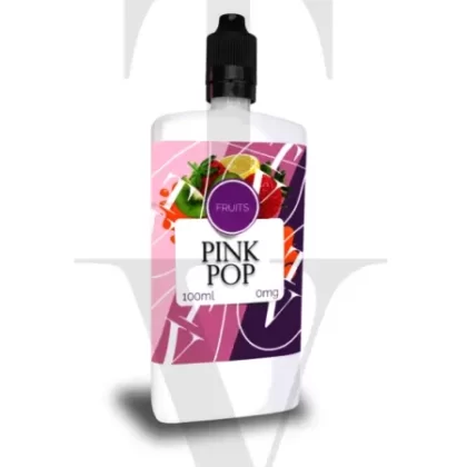 PINK POP 100ML SHORTFILL E-LIQUID BY TOTALLY VAPOUR