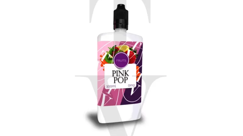 PINK POP 100ML SHORTFILL E-LIQUID BY TOTALLY VAPOUR