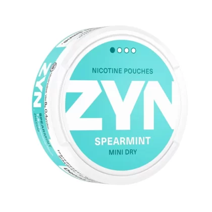 ZYN Mini Dry Spearmint S1 – All White Portion - ZYN / Yes / 1,5