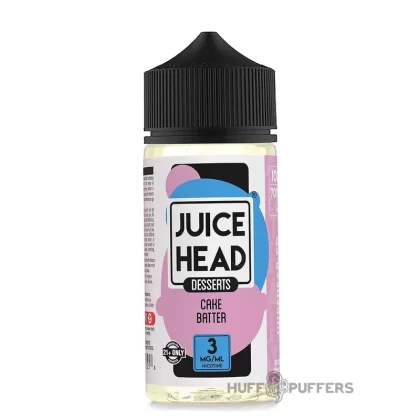 Juice Head Desserts ZTN – Cake Batter 100mL - Nicotine Strength#3mg>6mg