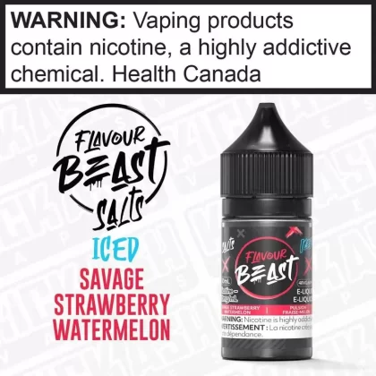 Savage Strawberry Watermelon Iced by Flavour Beast